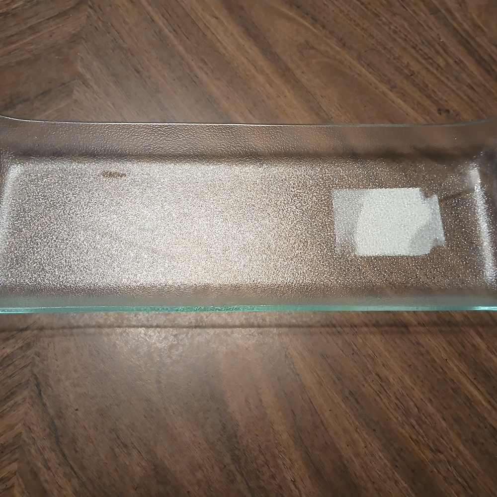 Elegant Glass Rectangular Tray
